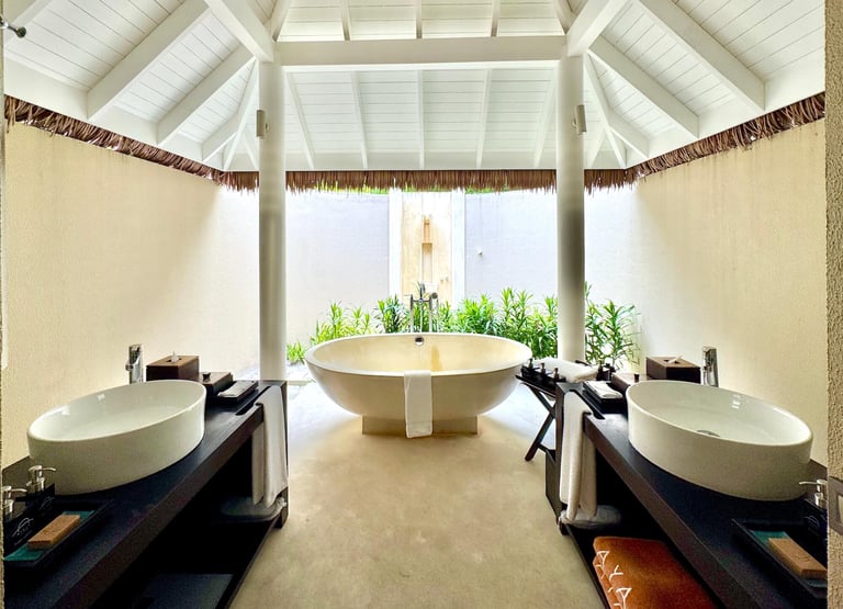 Ayada Maldives garden villa bathroom