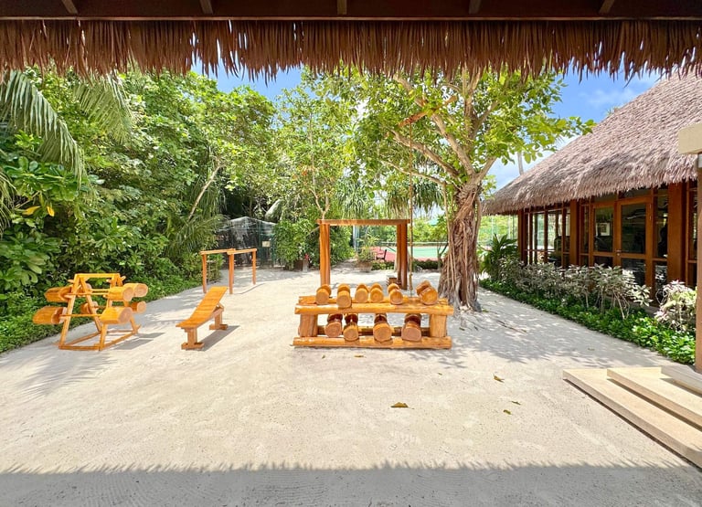 Ayada Maldives outdoor gym