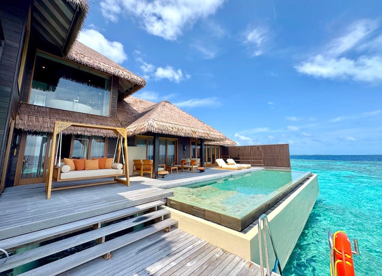 Ayada Maldives royal residence terrace