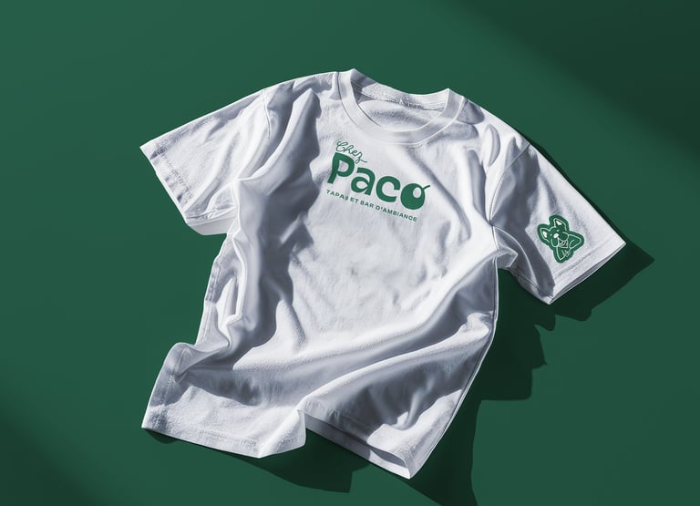 Branding chez Paco - t-shirt - Soleado studio