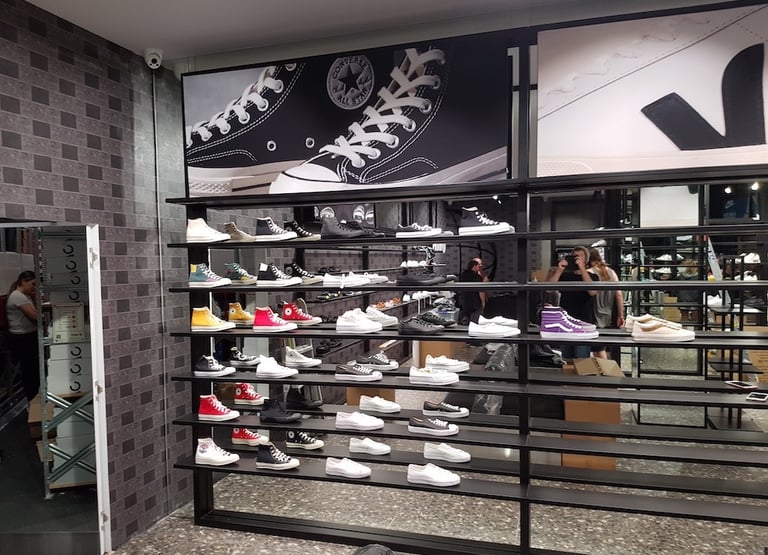 Shoe store refit