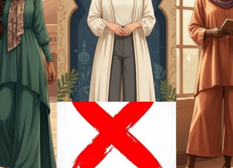 🏠🌍Women Pants In Islam : Restrictions And Allowances  👖🕌