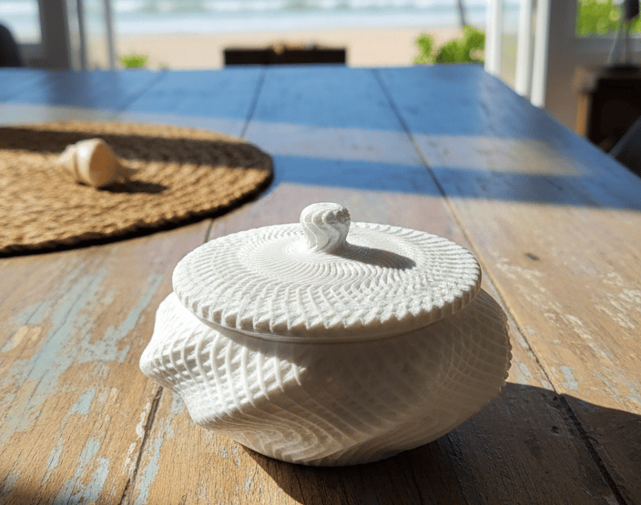 Obsidyen Örgü Küllük, 3D Küllük, Küllük, Dekoratif Küllük