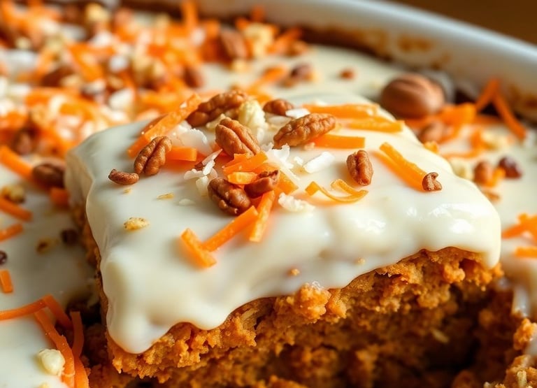 Carrot Dump Cake