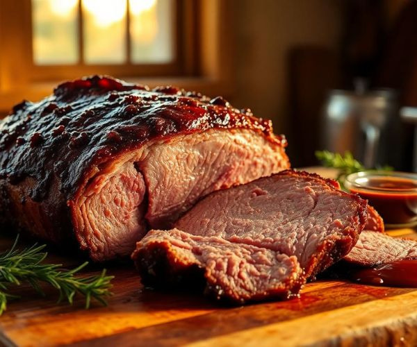 cooked brisket