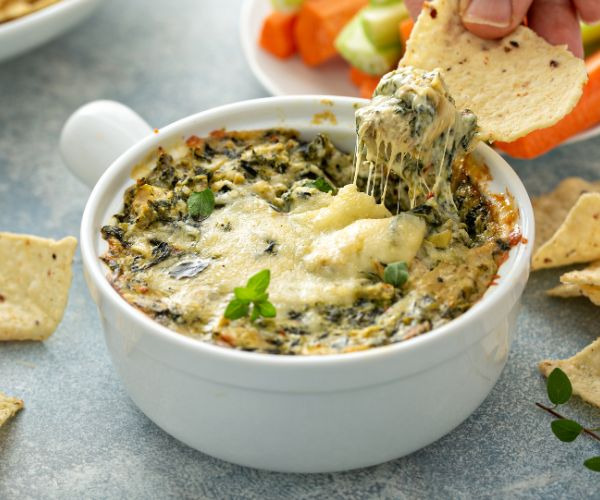 Creamy Spinach Artichoke Dip 