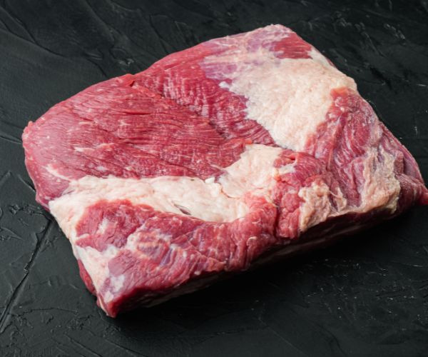 raw brisket