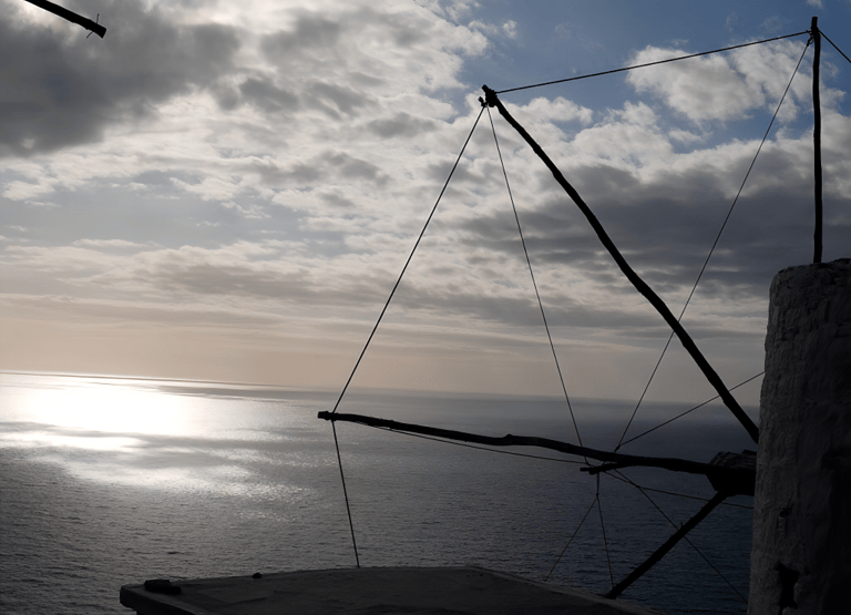 The last Windmill. Olympos - Karpathos Island, Greece