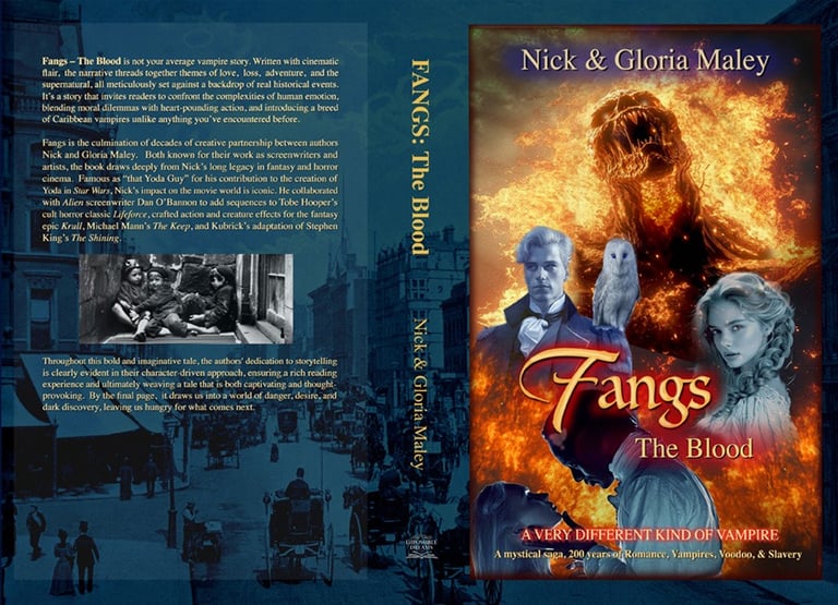 The cover of Fangs: The Blood