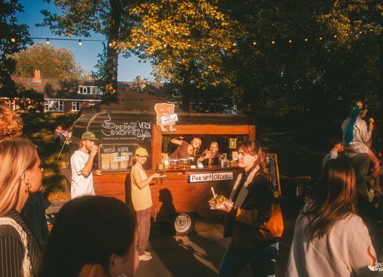 Foodtruck Groningen Verse Wafels Koffie Peppie & Koffie