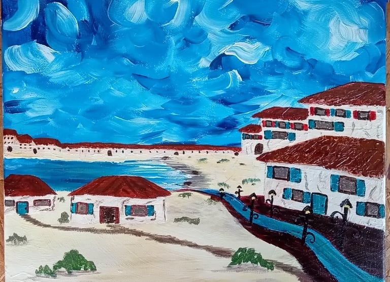 Impressions of the Riviera (painting) Kylee Nicole Smith