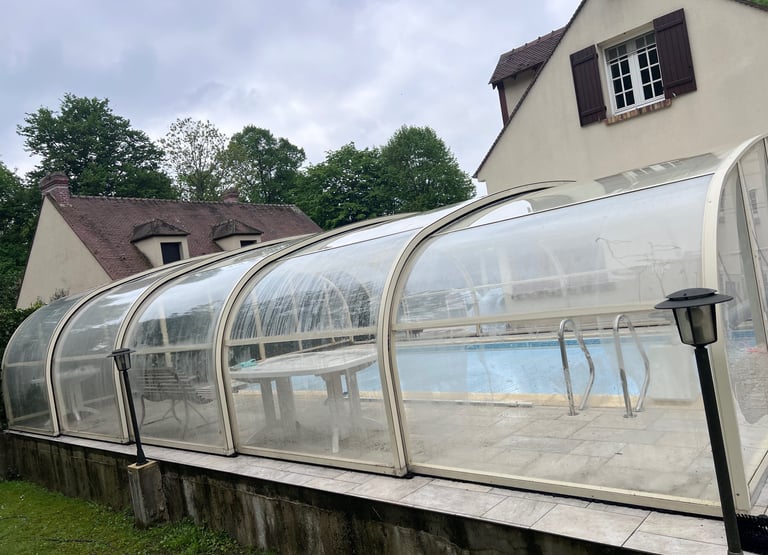 nettoyage abri piscine 77