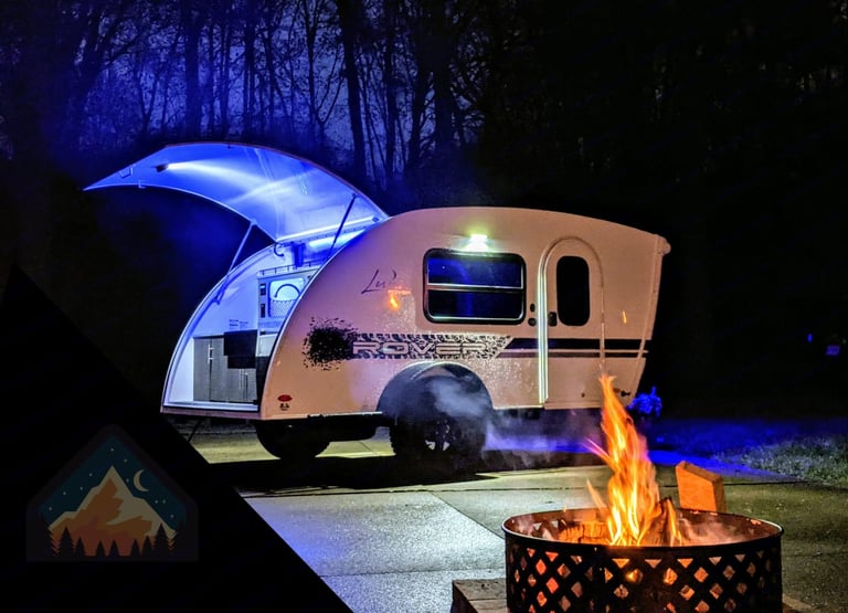 Luna Rover Teardrop Trailer Rental in Ohio