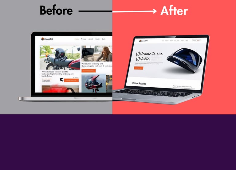 Website for product businesses