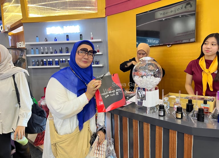 Rental gacha petit mini untuk acara