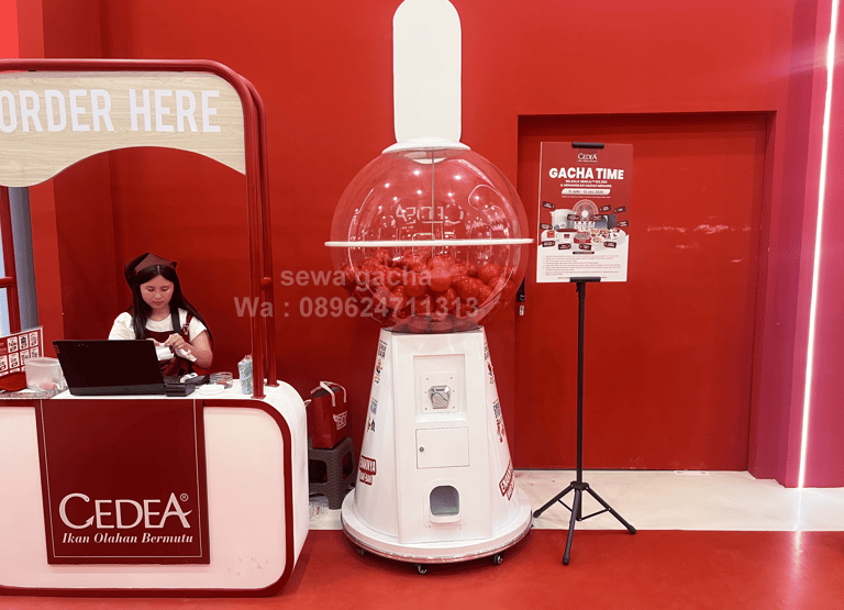 rental mesin gachapon event