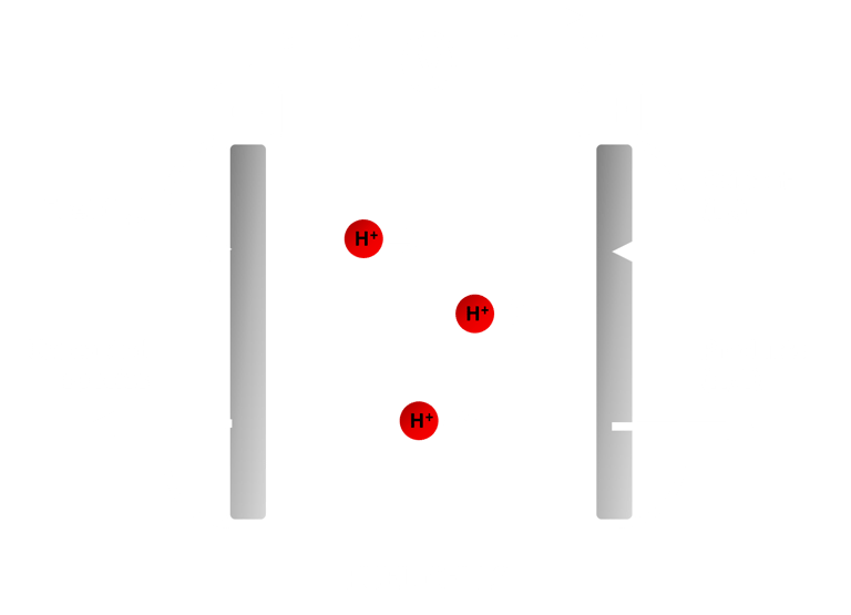 Simpe fuel cell schematic