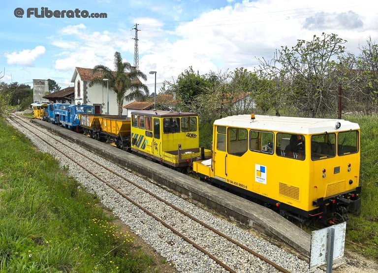 Vouga Pinheiro da Bemposta máquinas de via