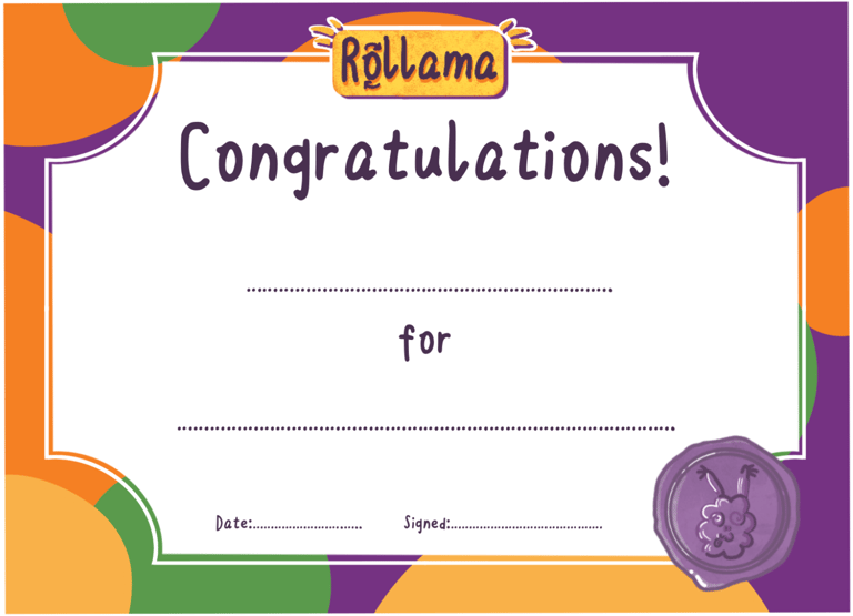 Rollama certificate
