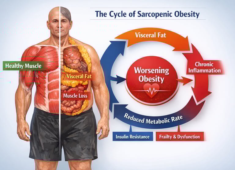 Title: Sarcopenic Obesity: 5 Science-Backed Ways to Lose Fat Without Losing Muscle
