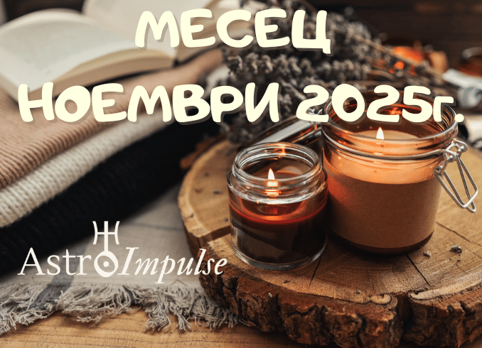 Астрологична прогноза Ноември 2025г.