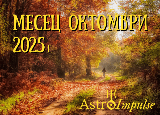 Астрологична прогноза Октомври 2025г.