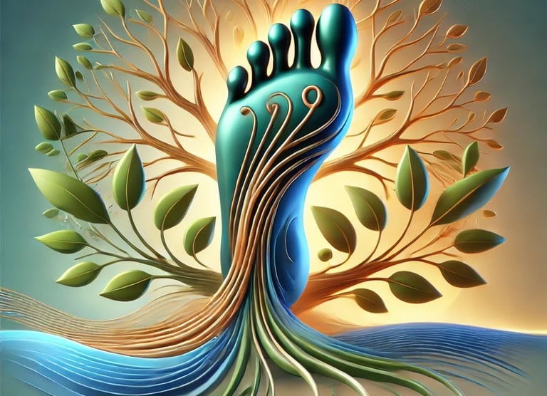 Logo Harmonie Plantaire - Cabinet de réflexologie Marcq 78