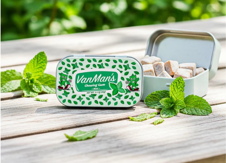 Vanman Remineralizing Chewing Gum Mint