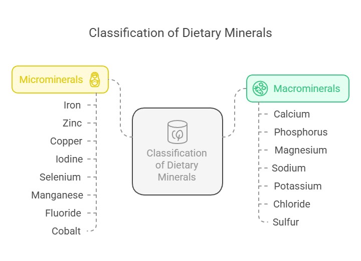 classification of minerals