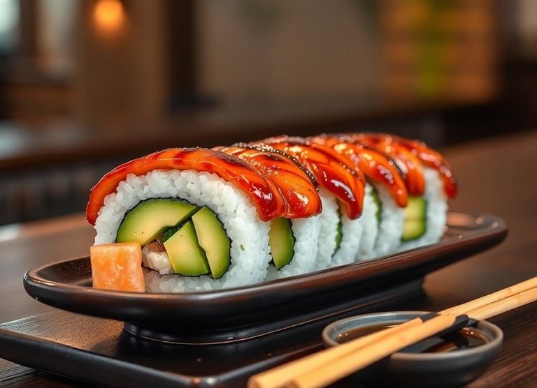 Eel Avocado Roll (Unagi)