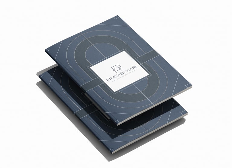 Professional brochure design for Pratabi Hari Construction, emphasizing quality and reliability.