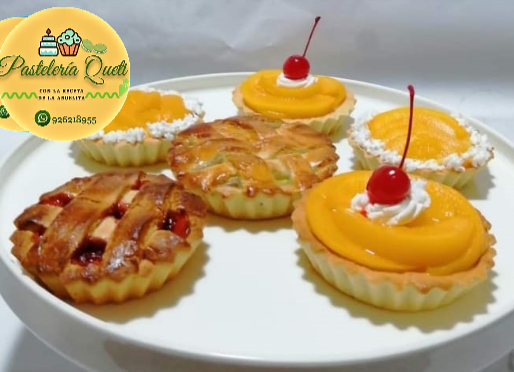 pie manzana guanabana fresa pasteleria queti lima