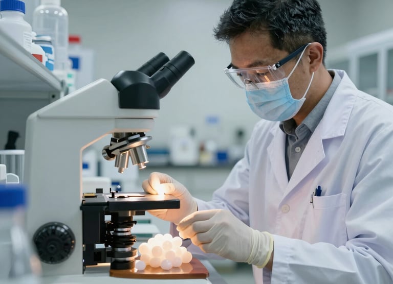 Digital measurement device and architectural blueprints on a desk for engineering analysis.