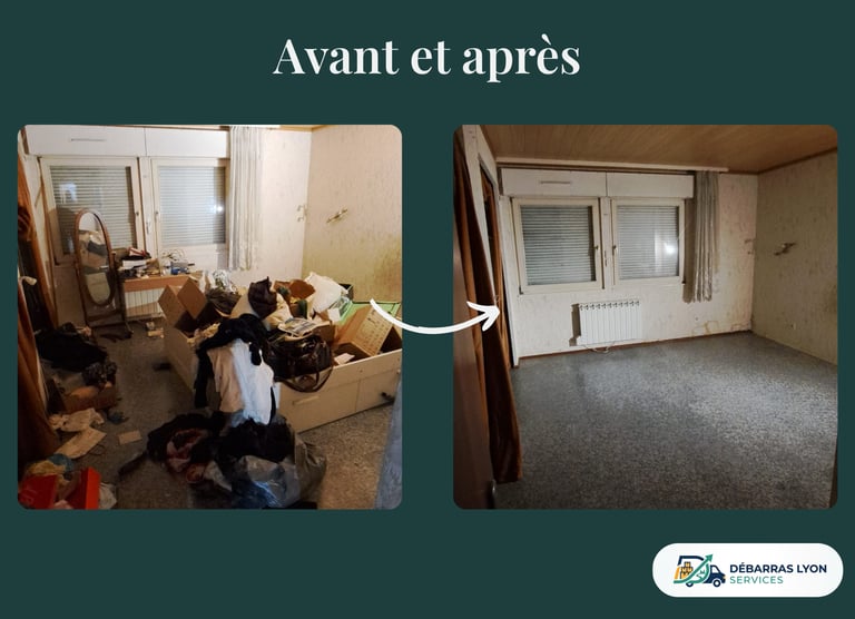 Débarras logement diogène, Lyon 1 (69)