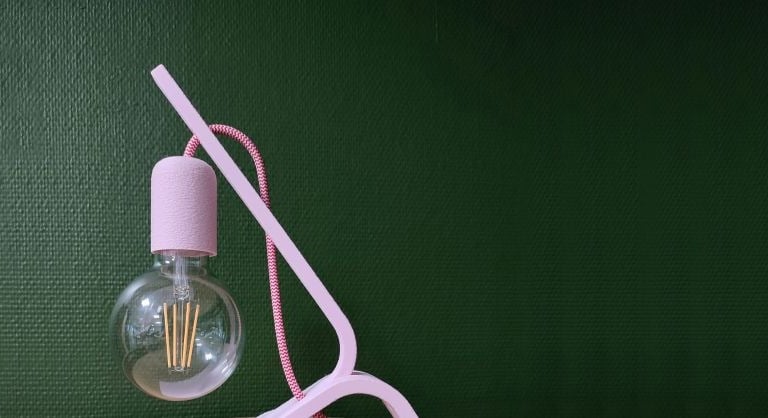 Lampe éco-onçue modèle Chamallow Atelier2main