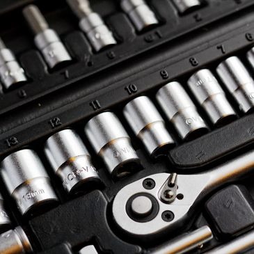 Dental equipment detail for office staff training