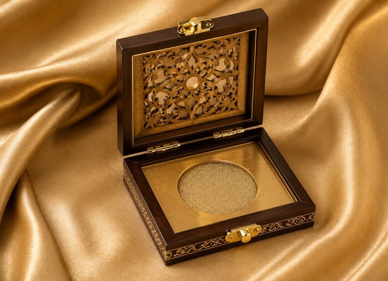 Luxury coin gift box for gold and silver coins by Card Tec