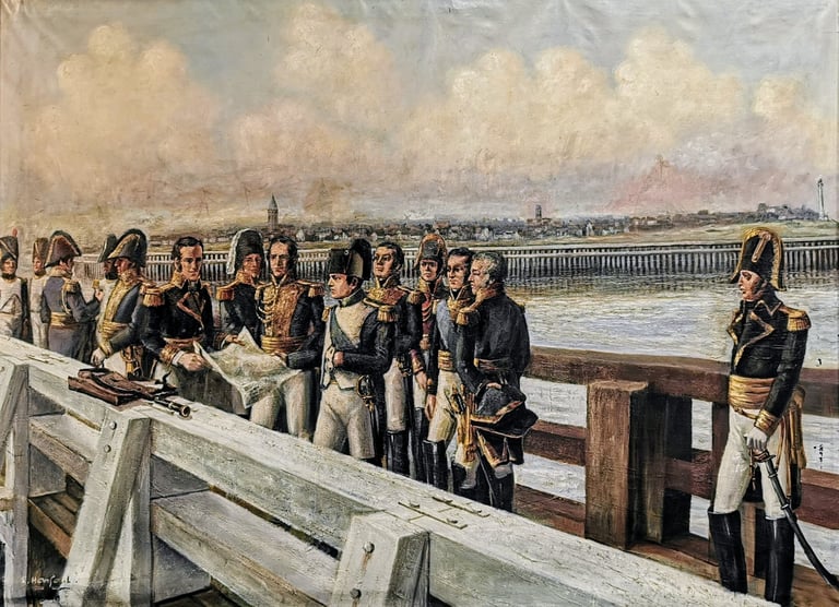 Napoléon regardant la mer à Ostende