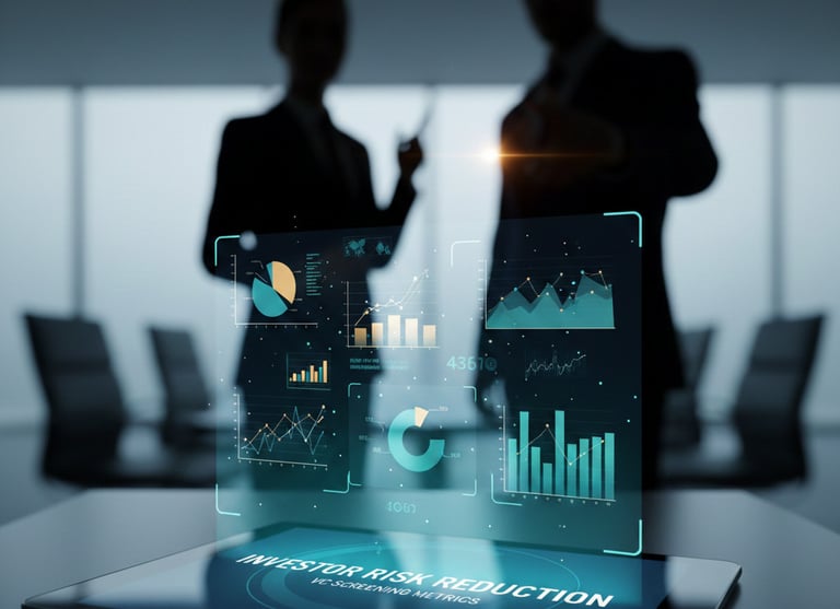 Learn how investors use pitch decks to identify, frame, and reduce risk—and why clarity about uncert