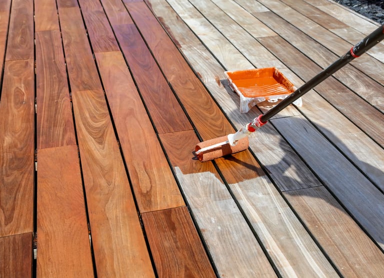 saturateur pour protéger une terrasse bois