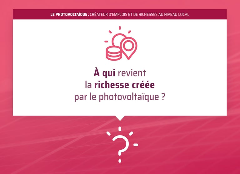 A qui revient la richesse créée par le photovoltaïque ?