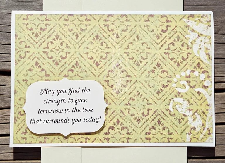 handmade greeting card