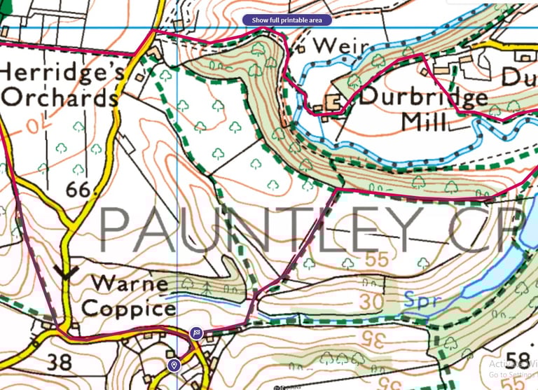 Local walks around the parish of Pauntley