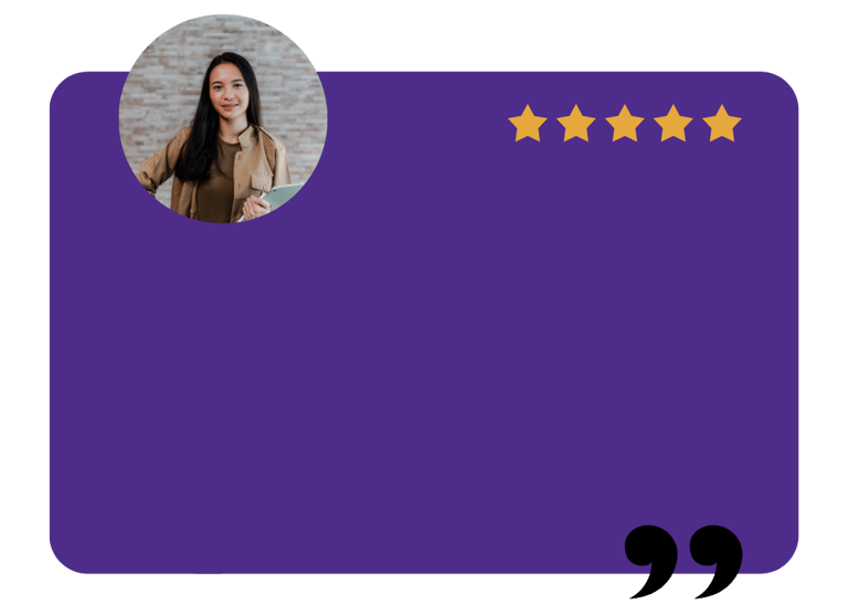 avis client d'une jeune femme