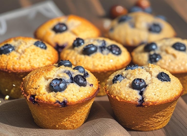 Gluten Free Oat-Berry Muffins