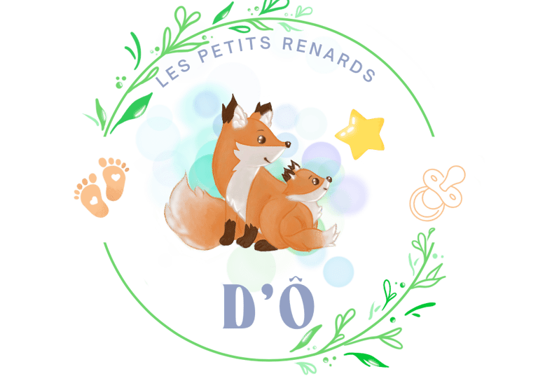 Logo les petits renards d'ô soulagement naturel sommeil coliques bébé eau