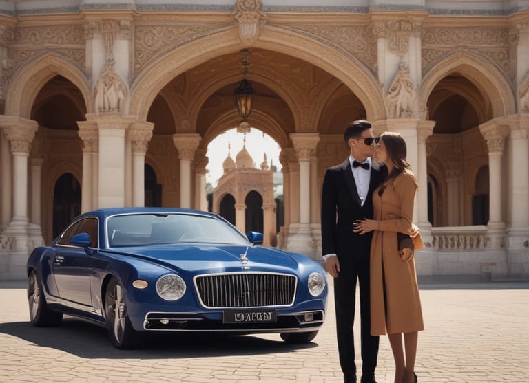 A traveler enjoying a private guided tour in a historic European city.