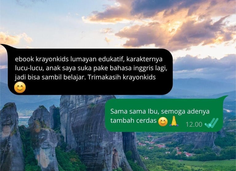 ulasan pembeli mengenai produk yang dsampaikan melalui pesan singkat