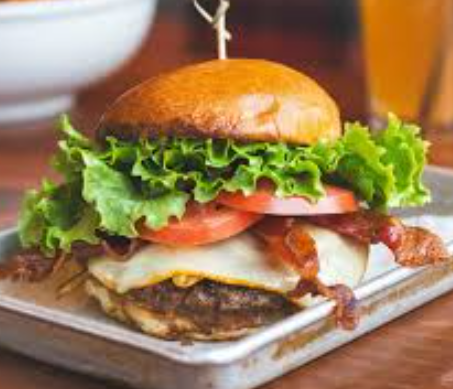 Angus Cheeseburger with Apple Smoked Bacon