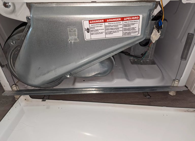 Clean inside the clothes dryer in Southwest Cape Coral